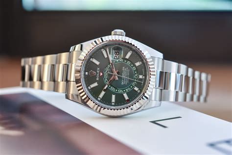 new rolex sky dweller green|Rolex Sky-Dweller price uk.